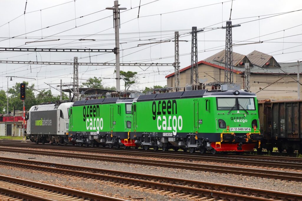 Locomotivă produsă de Softronic pentru Green Cargo
