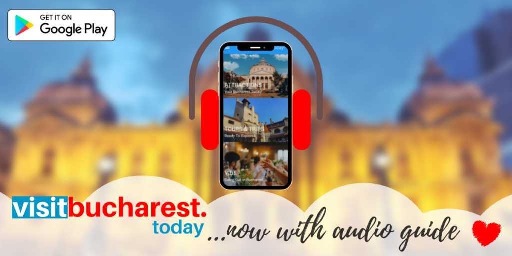 Audio guide feature for Visit Bucharest Today!