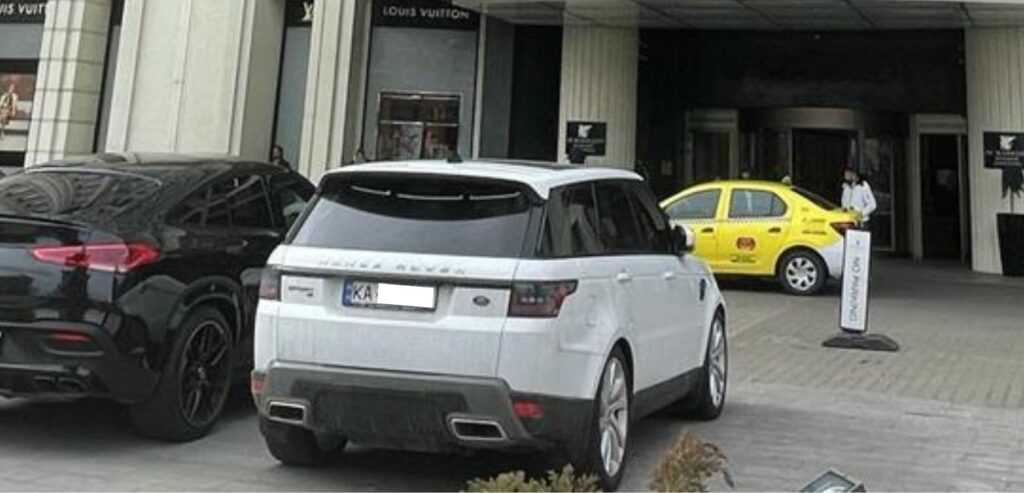 Range Rover Sport v Rumunsku