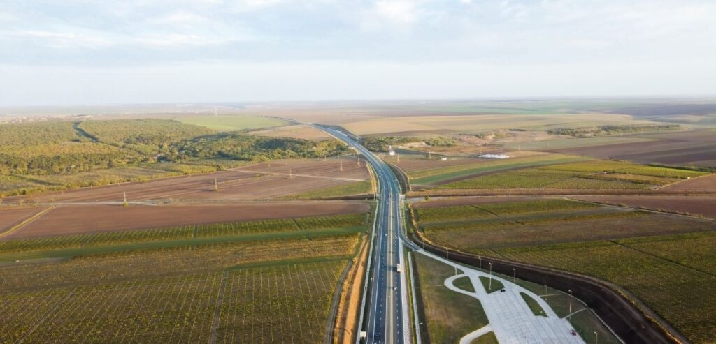 Highway in Romania