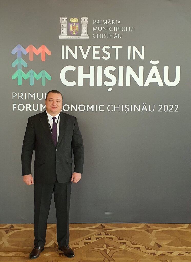 Oleg Burlacu at Investors Forum in Chisinau: Invest in Chisinau 2022
