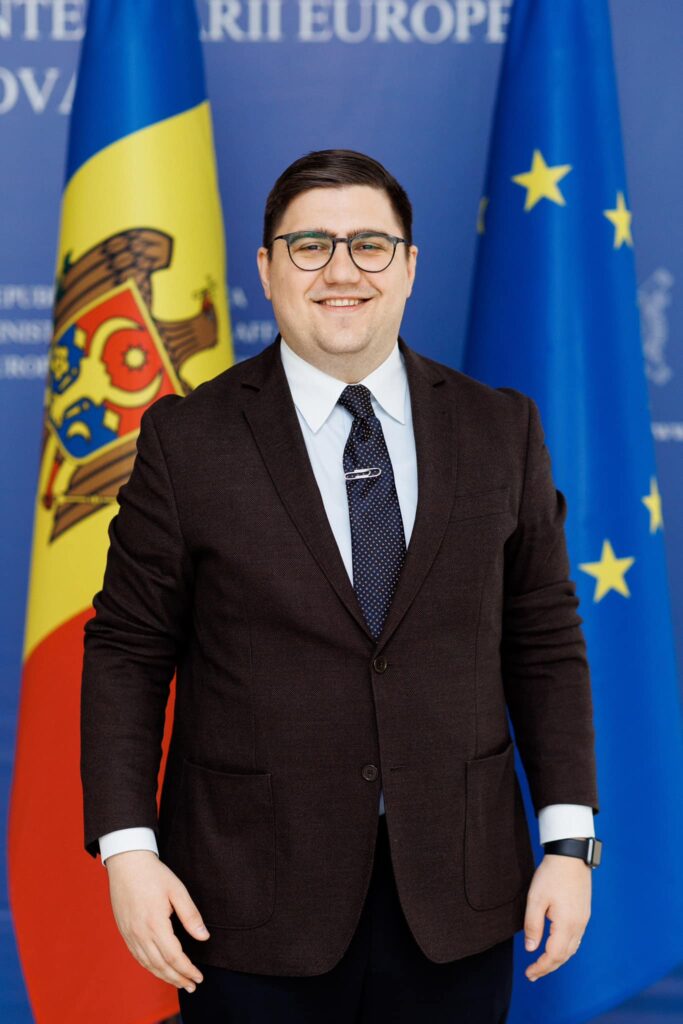 Daniel Voda the spokesperson of the Moldovan Ministry of Foreign Affairs