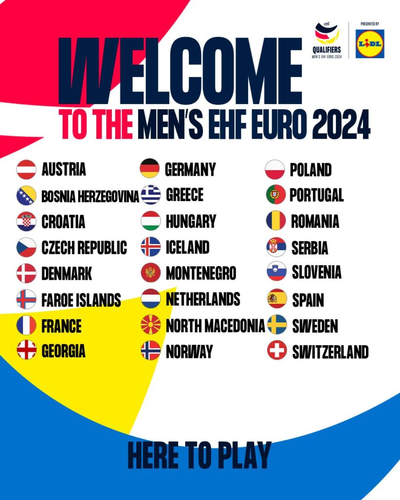 EHF 2024 teams