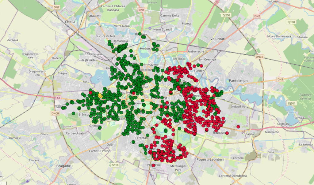 apă caldă în București