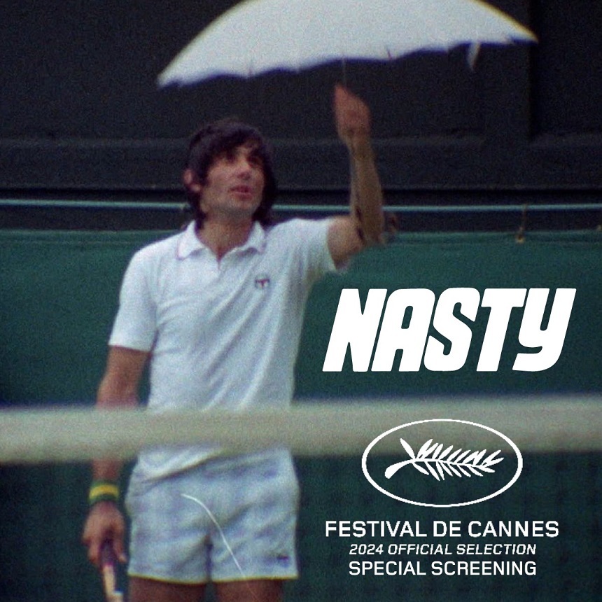 Documentary about Ilie Nastase, “NASTY”, Selected in Cannes Festival Selection