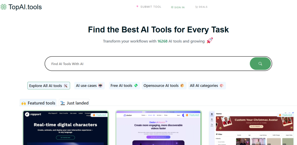 Top AI Tools